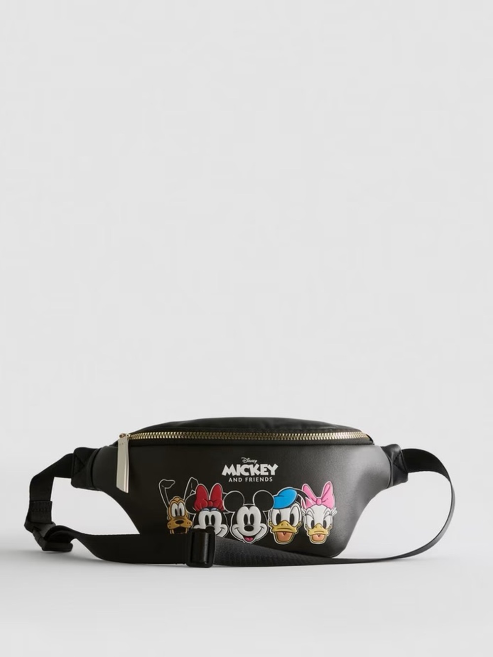 Primark X Disney Mickey & Friends Black Fanny Pack